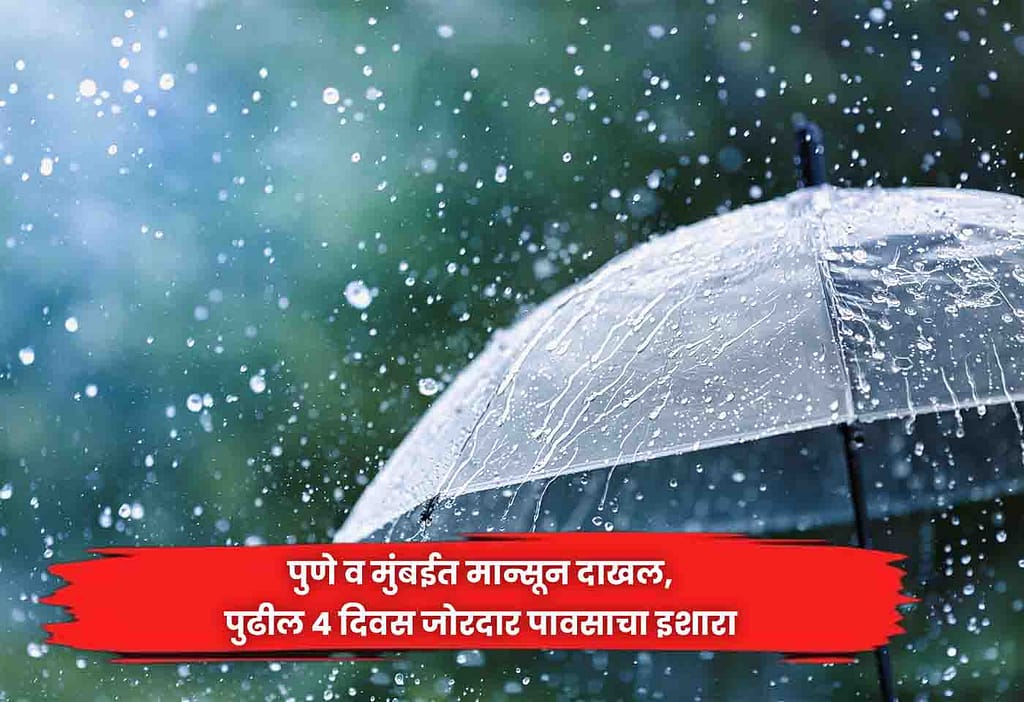 Monsoon arrives