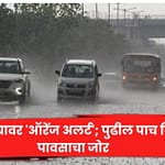 घाटमाथ्यावर ‘ऑरेंज अलर्ट’; पुढील पाच दिवस पावसाचा जोर